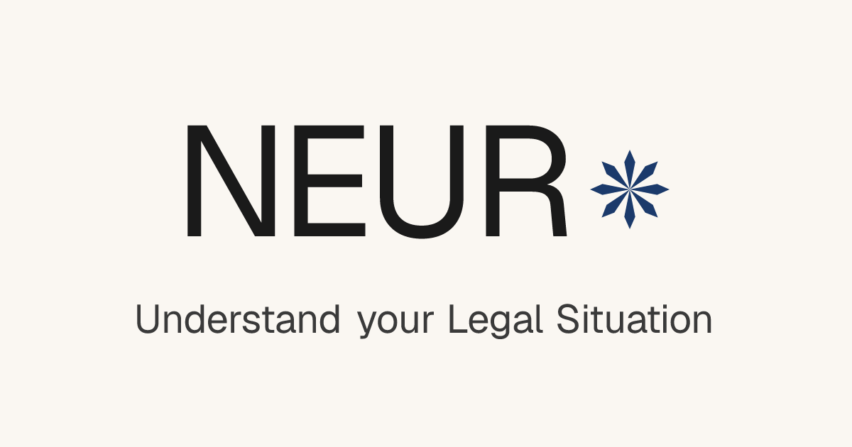 NEUR | Understand Your Legal Situation